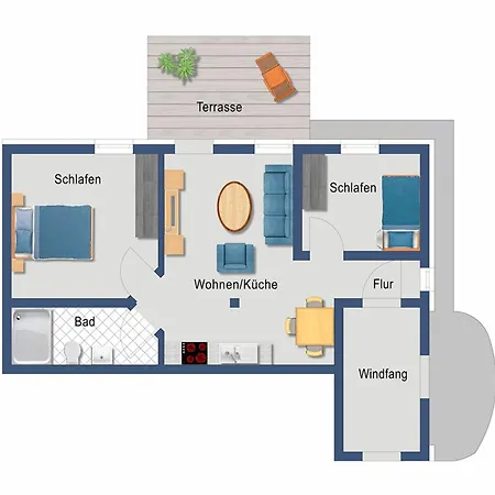 Helmsstrasse I Apartamento *